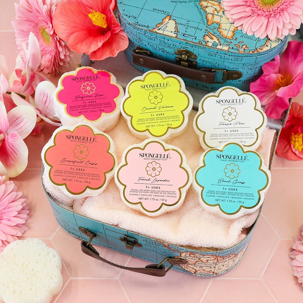 Daisy Spongellé Assorted Pack of 5